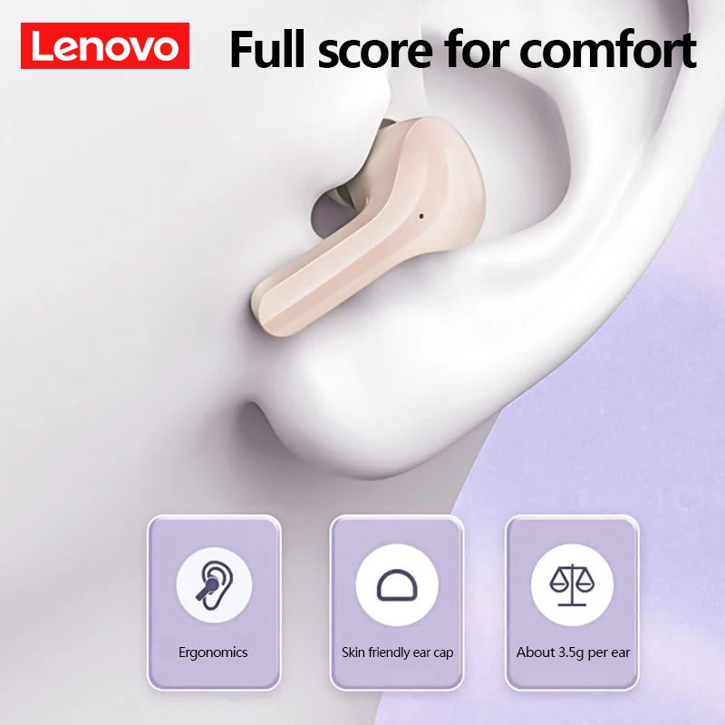 Lenovo AIR31 True Wireless Bluetooth Headset Binaural Small In Ear Buds Sports Stereo Bass TWS Earbuds Newest Sports Earbuds